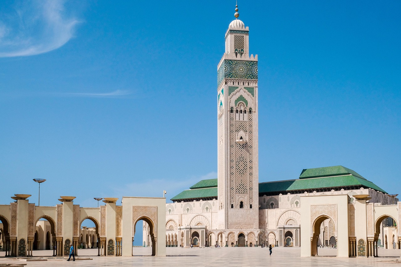 Minaret džamije Hasan II u Kazablanki
