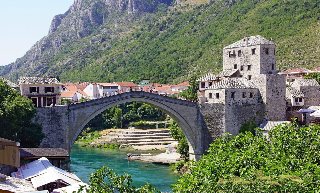 Beograd - Mostar 2 Neretva i Stari most u Mostaru