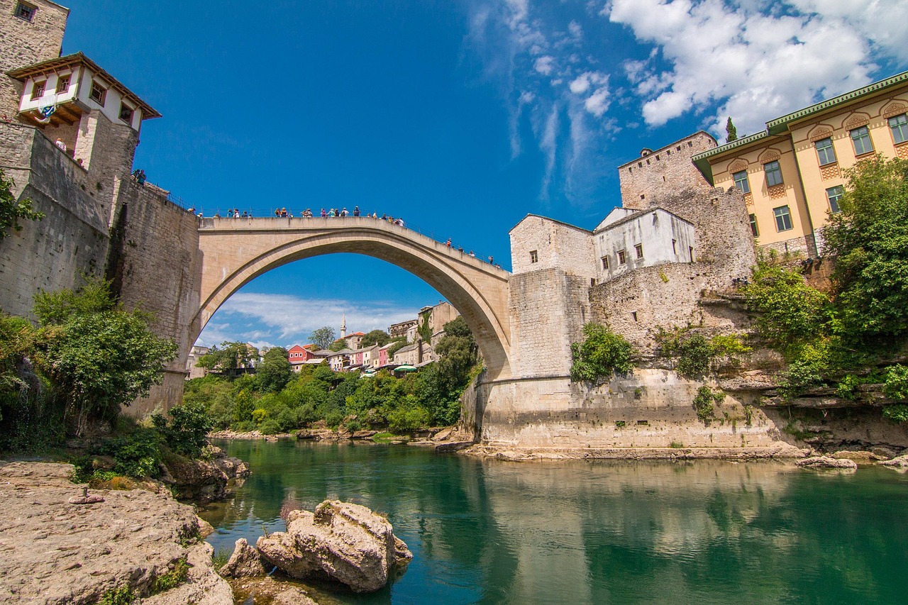 Beograd - Mostar 4 Stari most i kamene kuće Mostara