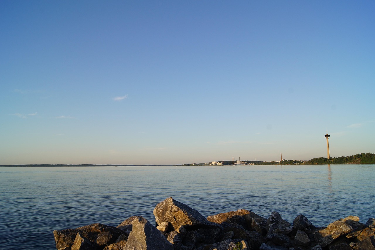 Jezero Nasijarvi u Tampereu