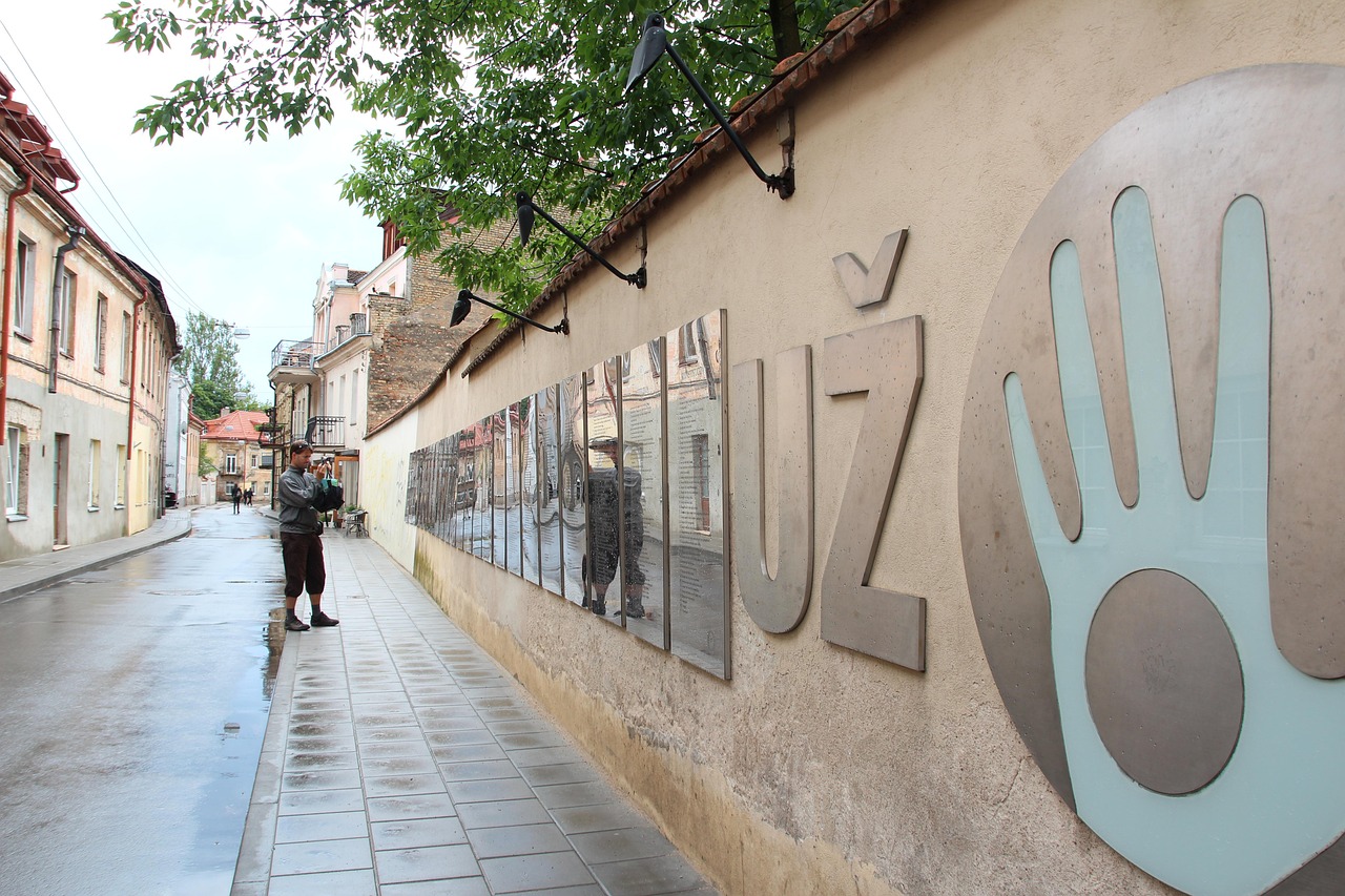 Četvrt Užupis i reka Vilnija