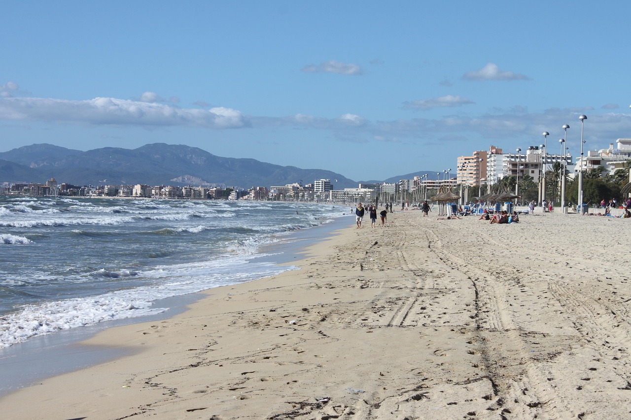 plaža na Majorci