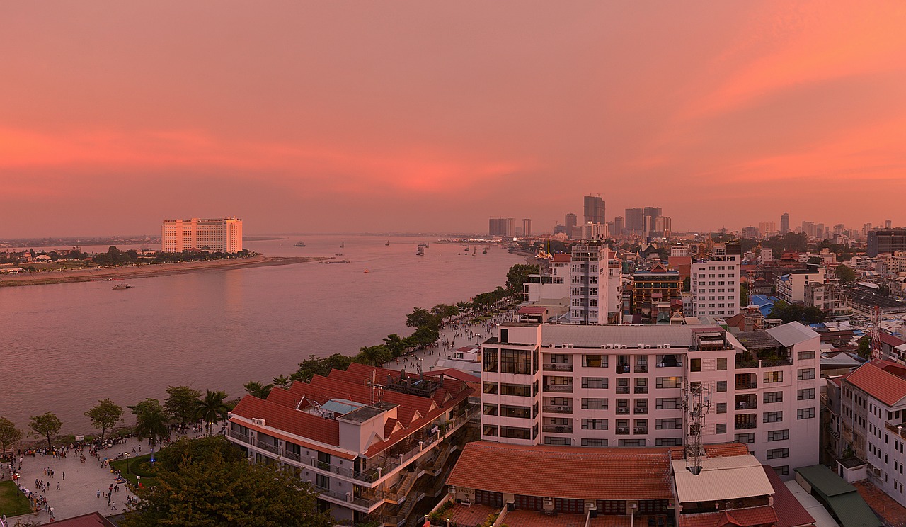Pnom Pen na reci Mekong