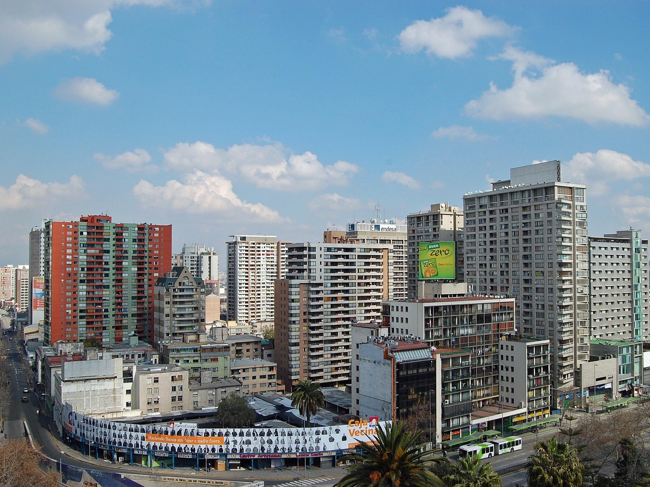 panorama Santiaga