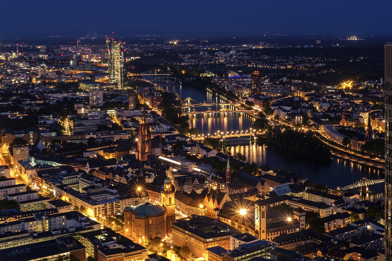 Avio karte Niš Frankfurt 1 Avio karte Niš Frankfurt – panorama Frankfurta