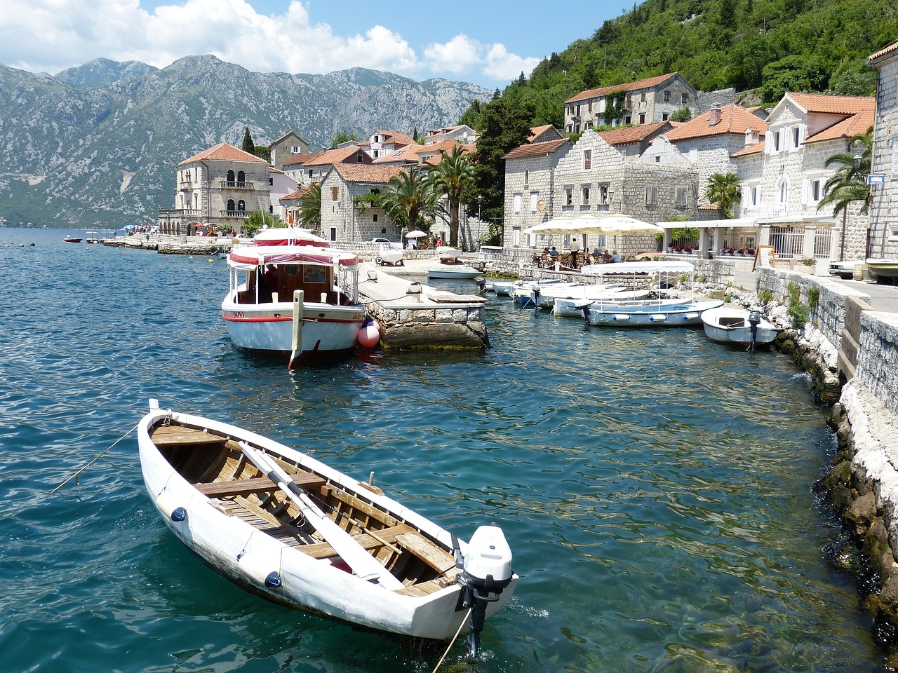 Perast i ostrvca u Boki