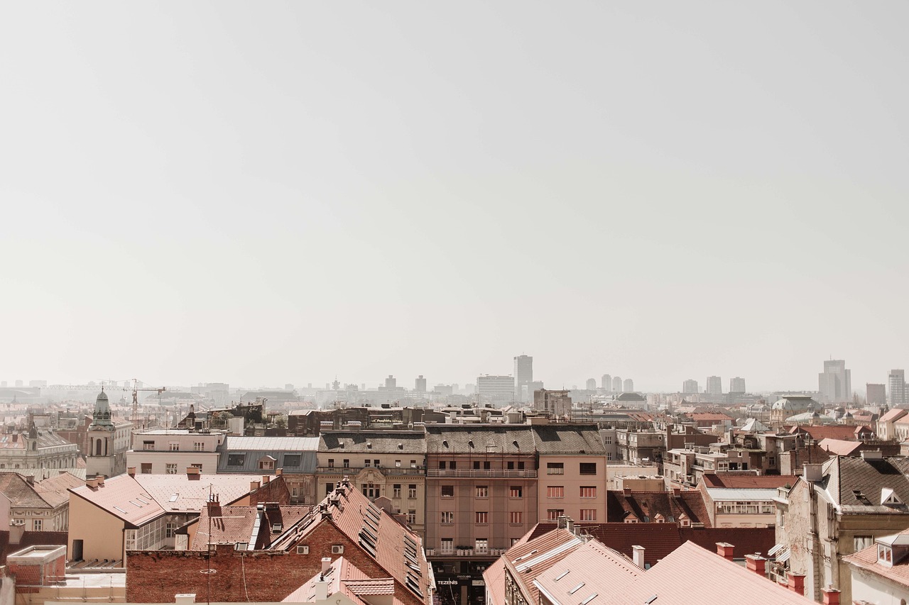 Avio karte Osijek Zagreb – panorama Zagreba