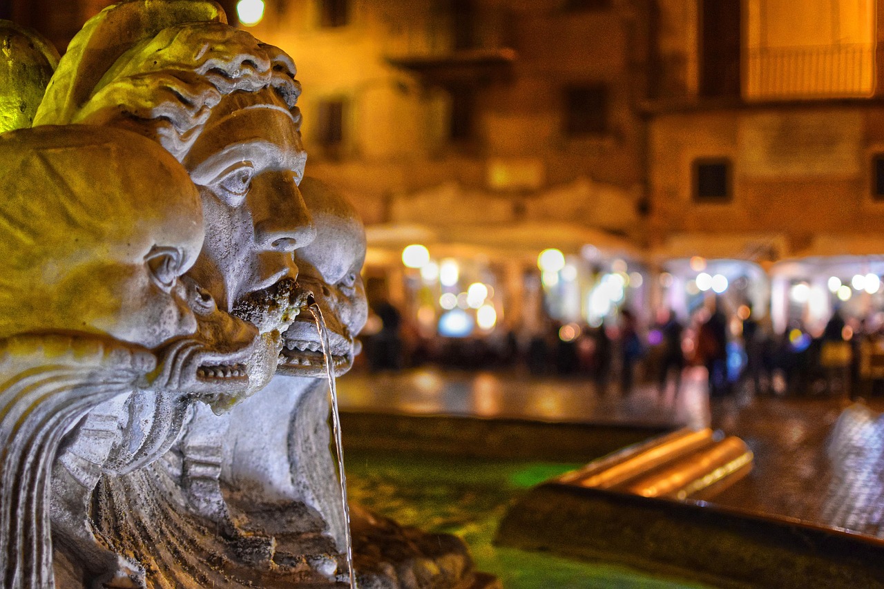 Rimske ulice i fontane